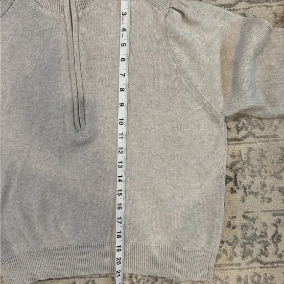 Kilte Los Angeles Gray Half-Zip Women's Sweater - Picture 8 of 9